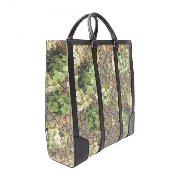 GUCCI Black Leather Tote Bag - Picture 2 of 11